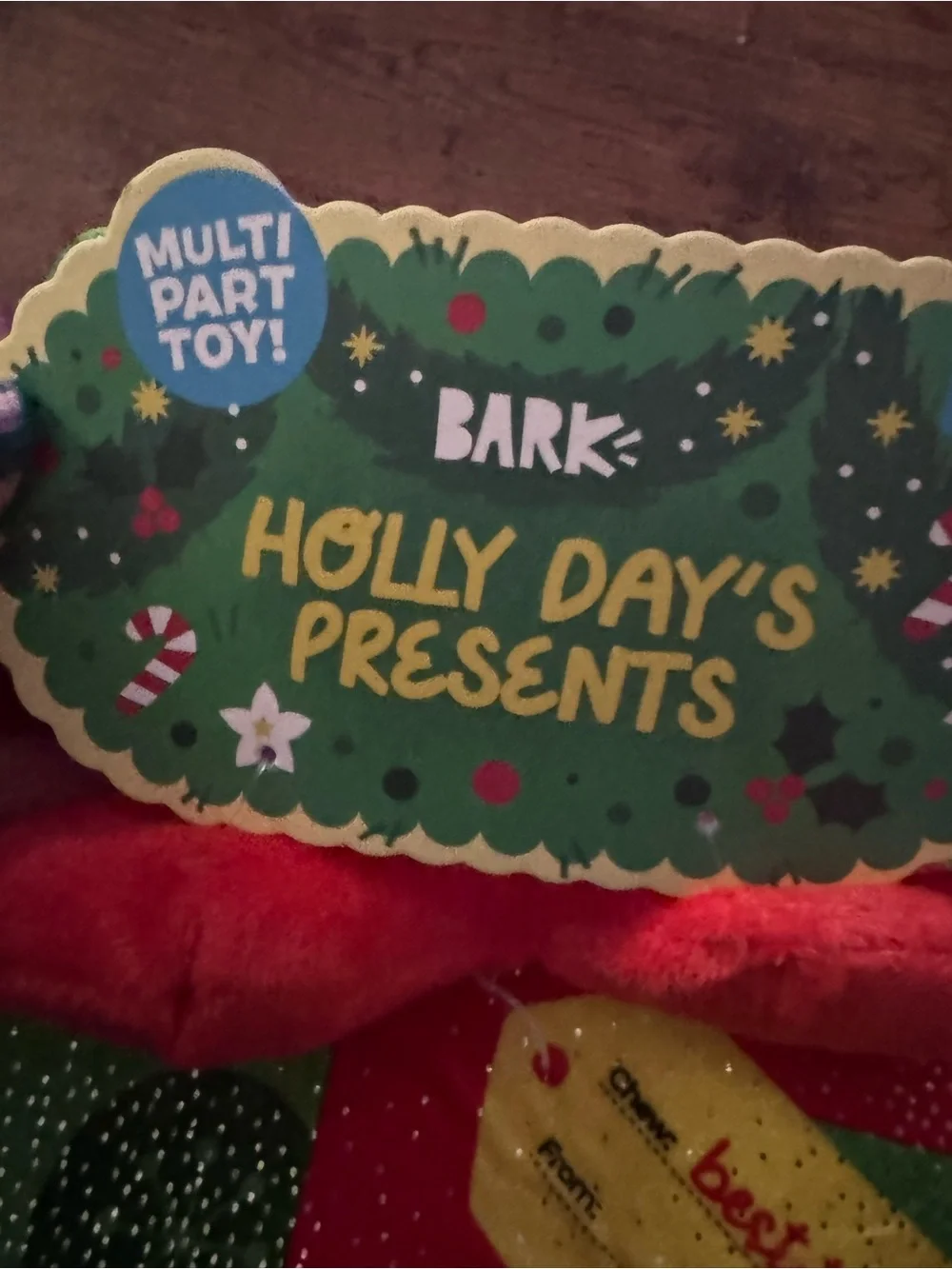 Bark Box Holly Day’s Presents XL Multi-part toy NEW just released!!
